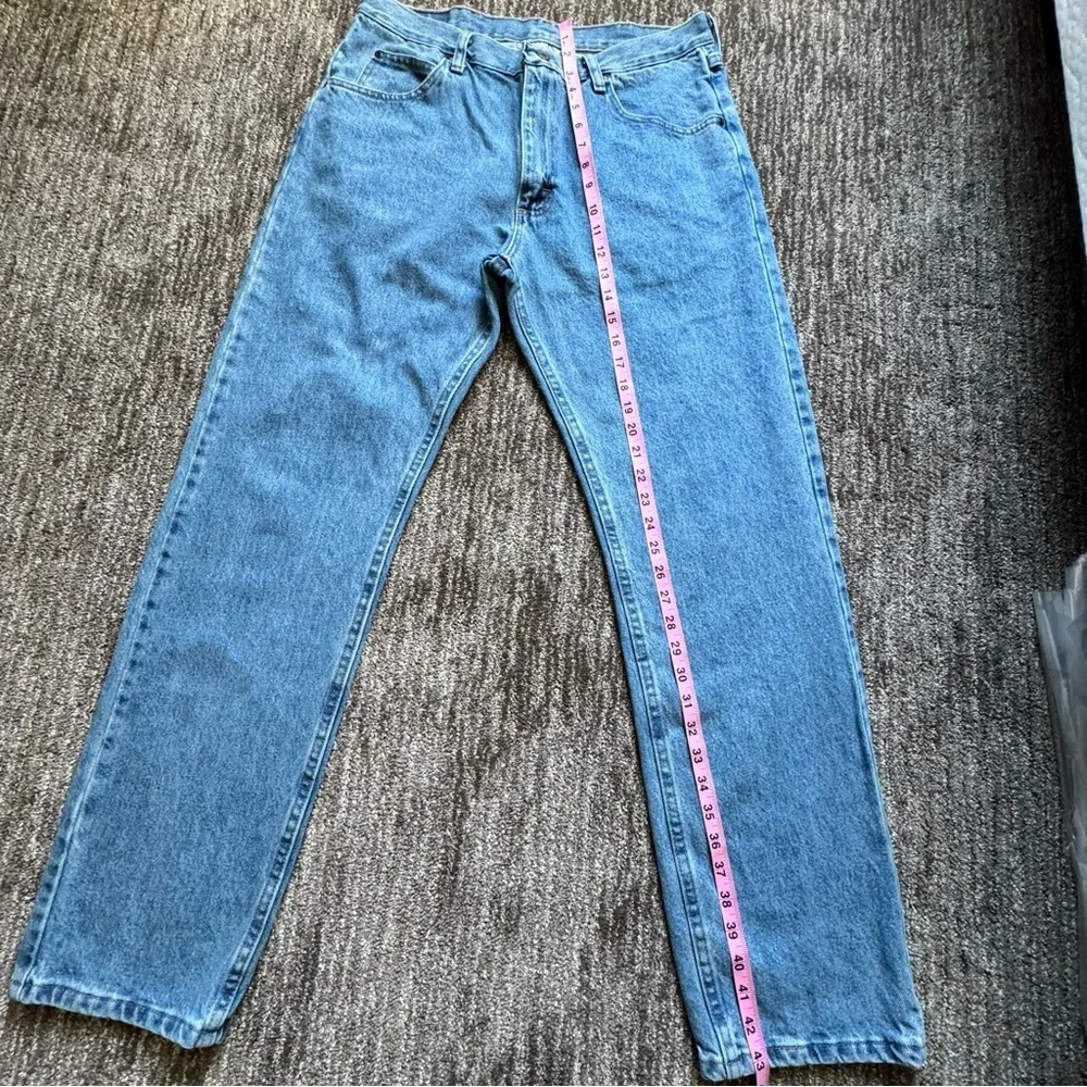 Wrangler‎ Men's Straight Regular Fit Jeans Blue Size 34x32 5- Pocket Normcore